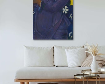 ポール・ゴーギャン作「マンゴーを持つ女性」ジクレー