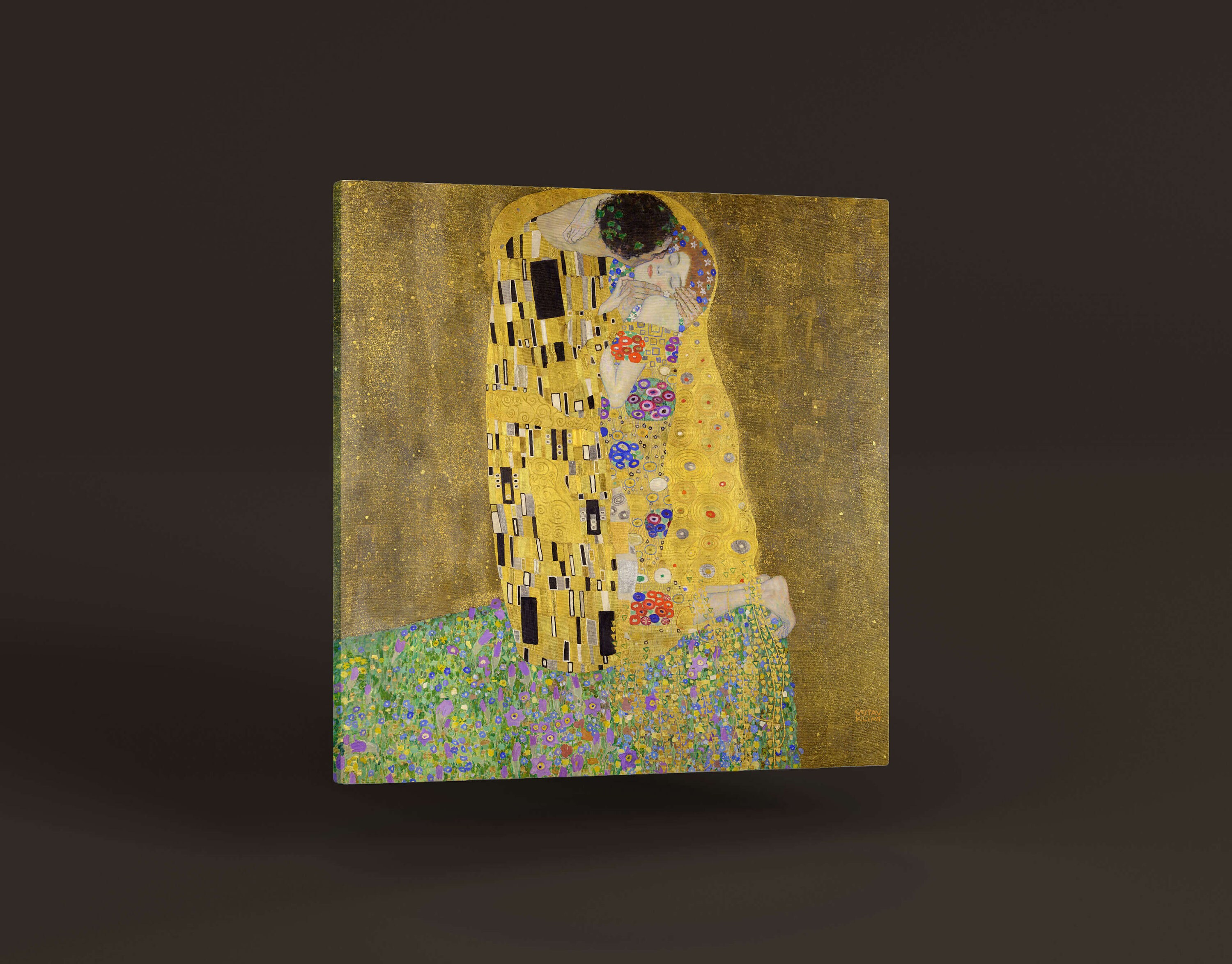 The Kiss by Gustav Klimt Giclée Canvas Print • Fine Art • Classic ...