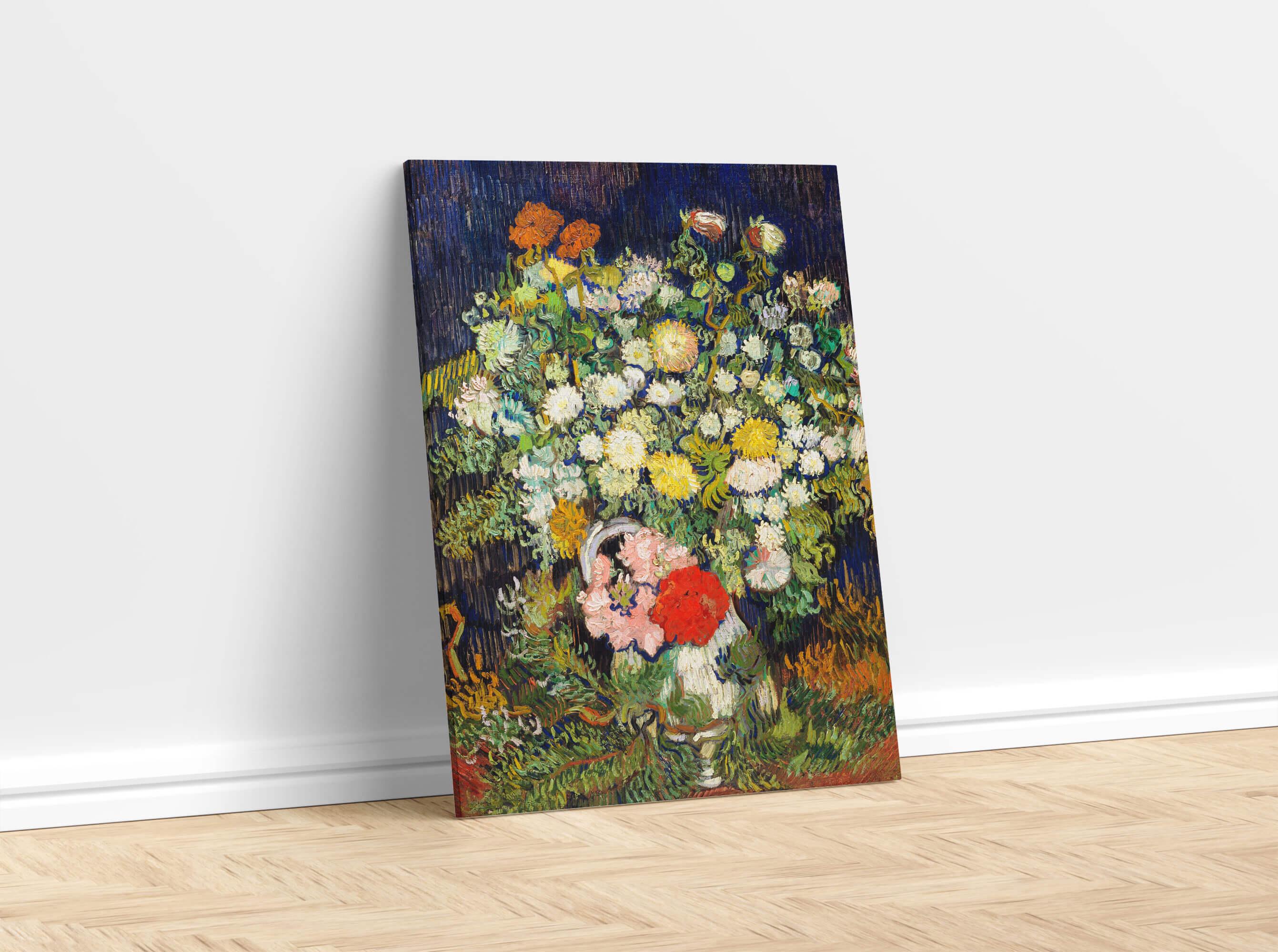 ヴィンセント・ヴァン・ゴッホ作「花瓶の中の花束」ジクレー版画（1890