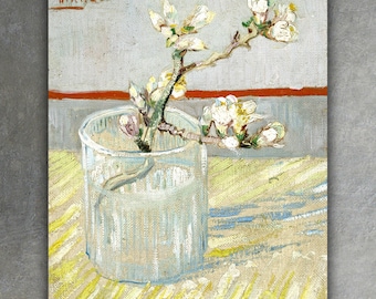 ヴィンセント・ヴァン・ゴッホ作「花瓶の中の花束」ジクレー版画（1890