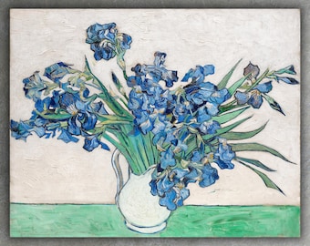 花瓶の花　ゴッホ　 ジクレー版画 ヴィンセント・ヴァン・ゴッホ作「花瓶の中の花束」ジクレー版画（1890