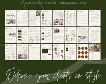 Virtual Assistant Client Onboarding/Welcome Pack