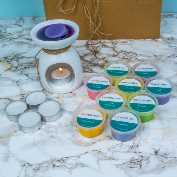 Wax Melt Gift Set with Wax Burner and Scent Pack
