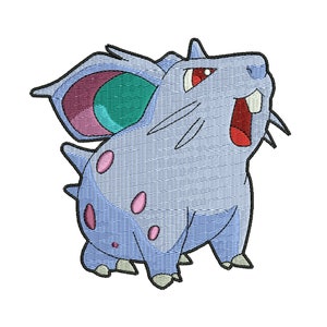 Embroidery design Pokemon Machine embroidery designs Pokemon - Embroidery files Pokemon Nidoran Pokeball
