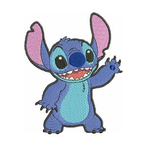 Lilo And Stitch  Embroidery Design, Stitch Embroidery Design Files, Cartoon  Cute Stitch Machine Embroidery Designs