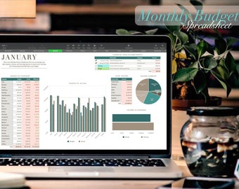 Planilha Orçamentária Mensal | Números