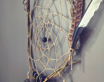 Shadow | Dreamcatcher | Foraged Materials | Made with Love