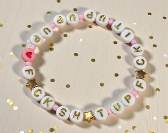 Eras chant music song lyric themed friendship bracelet