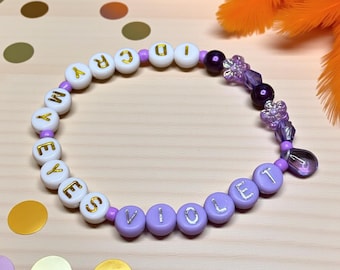 Cry my eyes violet elizabeth tay song themed friendship bracelet