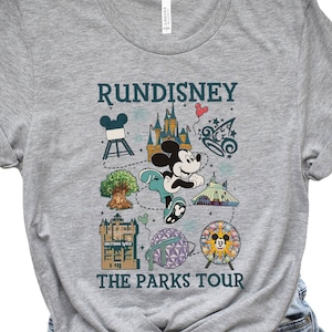 Mickey RunDisney Shirt 2026, Disney Marathon shirt, The Parks Tour shirt, Mickey marathon shirt, Marathon Running Top, Disneyland Runner's