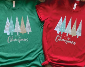 Women Christmas Shirt 2026, Cute Christmas Shirt, Women Holiday Shirt, Christmas Tree,  Merry Christmas, Christmas Shirt, Christmas Gifts