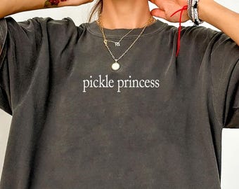 2026 Pickle Lover Shirt, Pickle Princess Тее Comfort Colors, Cute Pickle Tee, Pickle Queen Shirt, Funny Foodie Shirt, Snack Lover Gift
