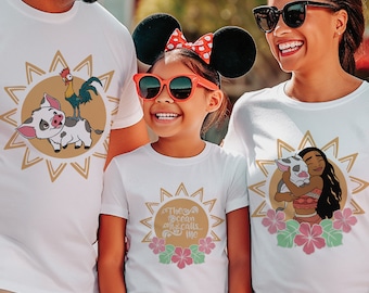 2026 Moana Shirt, Hei Hei and Pua Shirt, Disney Shirt, Disneyland Shirt, Disney World Shirt, Matching Family Disney Shirts, Disney Tee Shirt