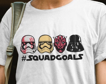 Camiseta de Star Wars 2026, Camiseta Squad Goals, Camiseta Squad Goals, Camiseta de Disney Star Wars, Camiseta Star Wars Squad, Camisetas Disney Trip Squad