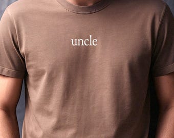 2026 Uncle Shirt Comfort Colors®, Cool Uncles Club Shirt, Best Uncle Shirt, Birthday Gift for Uncle, New Uncle Shirt, Tank Top for Uncle