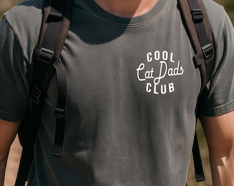 Cat Lover Shirt Comfort Colors®, Cool Cat Dads Club Shirt, Cat Dads Shirt, Cool Dads Club Shirt, Animal Lover Gift, Cat Dad Gift