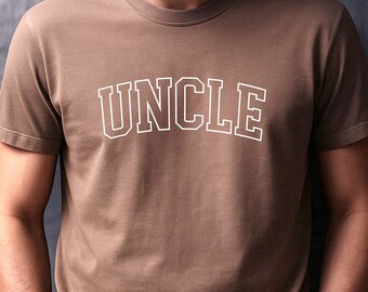 New Uncle Shirt Comfort Colors®, Uncle Tee Shirt, Cool Uncles Club Shirt, Pregnancy Announcement Tee for Uncle, Gift for Uncle to Be