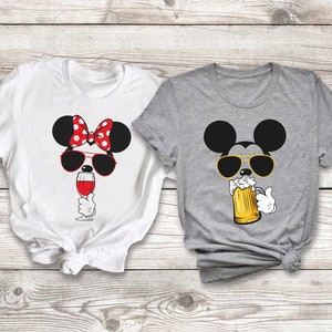 Disney Beer Shirt, Epcot Drinking Shirt, Epcot Beer Shirt, Mickey Beer Shirt, Minnie Wine Shirt, Drinking around the world shirts