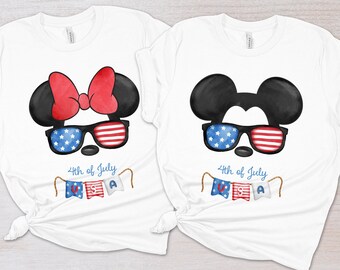 2026 Disney 4th Of July Shirt, Mickey 4th Of July, 4th Of July Family Shirt, Mickey Mouse 4th July Shirt Kids For Women, Disney USA Shirt