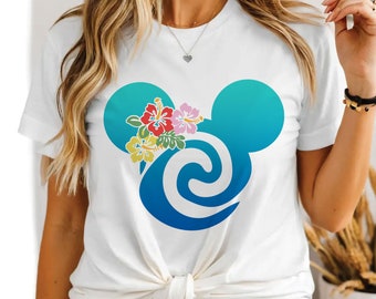 Moana Family Shirts for Woman and Man, Disney Moana Shirts for Girl, Moana Mickey Ears Shirt, Moana shirt for Couples,Moana birthday party