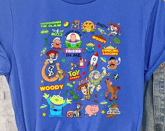 Disney Toy Story Shirt for Family, You've Got a Friend In Me Shirt, Matching Toy Story Shirts, Toy Story Group shirt, Toy Story Characters