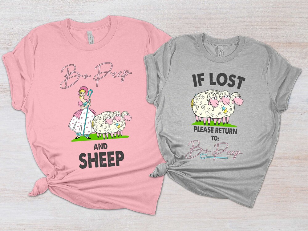 Toy Story Bo Peep And Sheep Funny Shirt Disney Toy Story Shirt, Bo Peep And Sheep Shirt, Matching Toy Story Shirts,Toy Story 4 Shirt