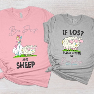 Toy Story Bo Peep and Sheep Funny shirt Disney Toy Story shirt, Bo Peep and Sheep Shirt, Matching Toy Story Shirts,Toy Story 4 Shirt