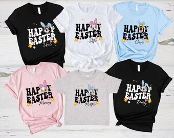 Custom Disney Easter Shirt With Characters 2027, Mickey and Friends Bunny Ears Shirts, Happy Easter Shirt, Easter Disneyland, Easter Gifts