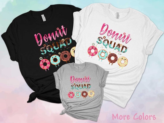 Donut Squad Shirt, Donut Birthday Shirt Gift Donut Squad Shirt, Donut Birthday Shirt Gift