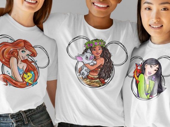 Disney Princess Shirt Custom Name Magic Kingdom Shirt Disney