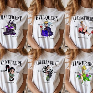 2026 Matching Disney Princess Shirts, Girls Disney Trip, Disneyland Shirts For Women, Disney Girls Squad T Shirt, Bachelorette party shirts image 4
