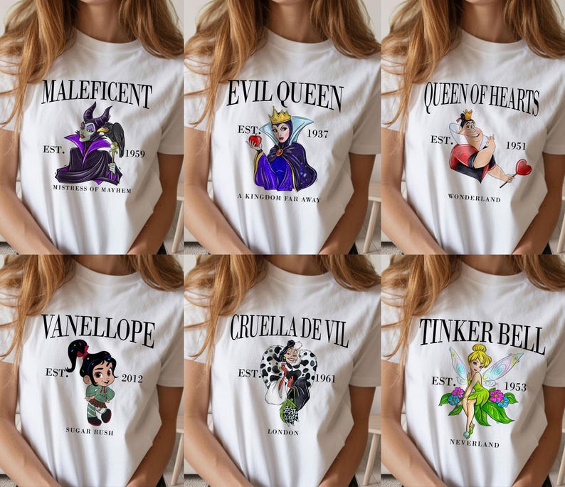 2026 Matching Disney Princess Shirts, Girls Disney Trip, Disneyland Shirts For Women, Disney Girls Squad T Shirt, Bachelorette party shirts image 4