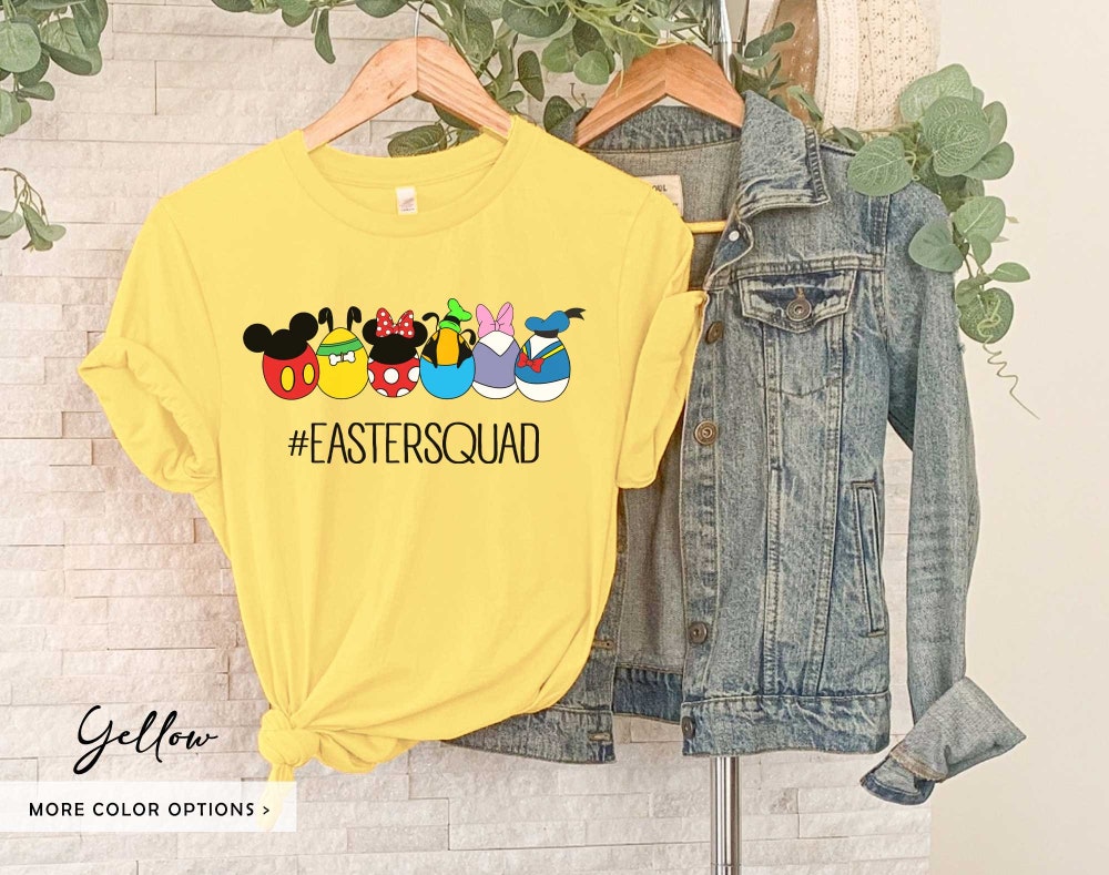 Disney Easter Squad Shirt, Mickey Easter Eggs,Disney Easter Shirts,Easter Egg Disney Shirt,Easter Gifts,Disney Bunny Shirt,Disneyland Easter Teesummer