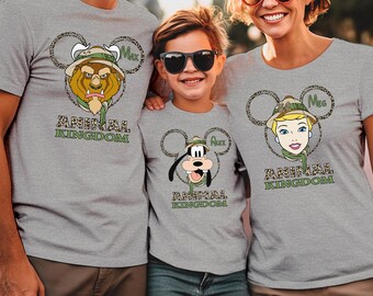 2026 Disney Animal Kingdom Shirt, Custom Disney Safari Shirt, All Characters Family Safari, Disney Safari Trip,Mickey and friends Safari Tee
