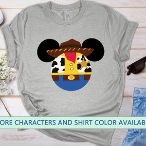 Disney Toy Story Shirts Toy Story Shirt Toy Story Family Shirts Buzz Jessie Alien And Zurg Toy Story Group Shirts Mickey Head Shirt