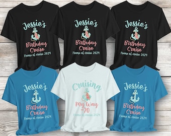 2026 Cruise Birthday Crew Shirt for Family, Birthday Cruise Tee, Personalized Cruise Crew,Custom Cruise Birthday Party, Matching Family Crew