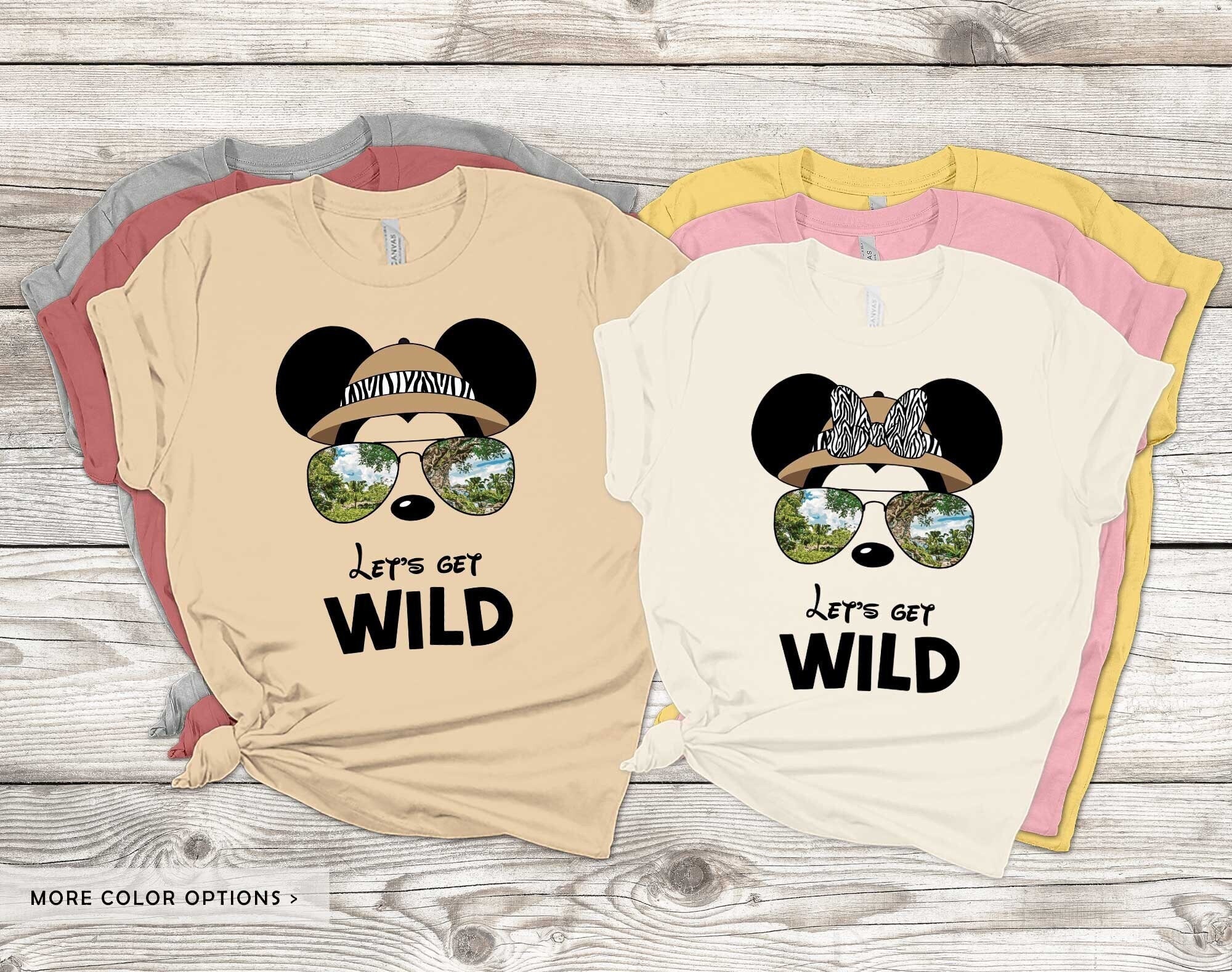 Animal Kingdom Family Shirts, Let's Get Wild Shirts, Disney