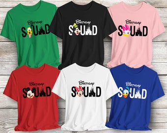 Disney Birthday Squad Tshirts, Disney Birthday Shirts, Disney Birthday Family Shirts, Disneyland Birthday Tees, Disneland Birthday Squad