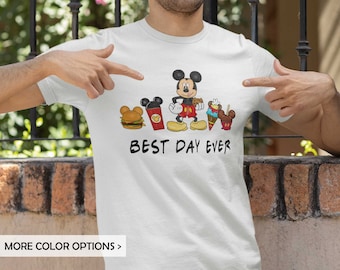 Best Day Ever Mickey Mouse Snacks Shirt, Best Day Ever Disney shirt, Disneyland Shirts, Kids Disneyworld Shirts, Disney Snacks tee