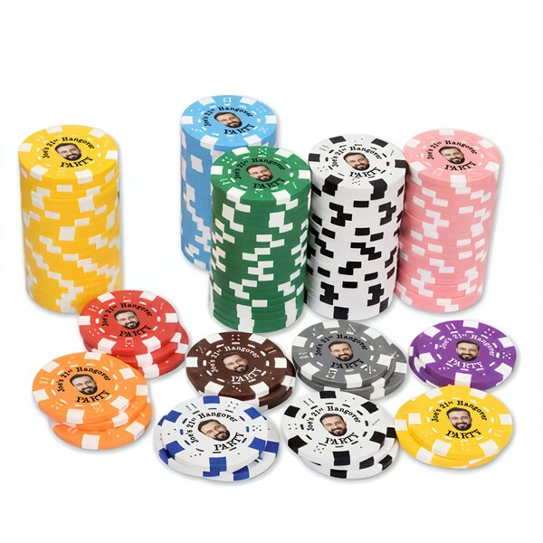 Custom Poker Chips Etsy