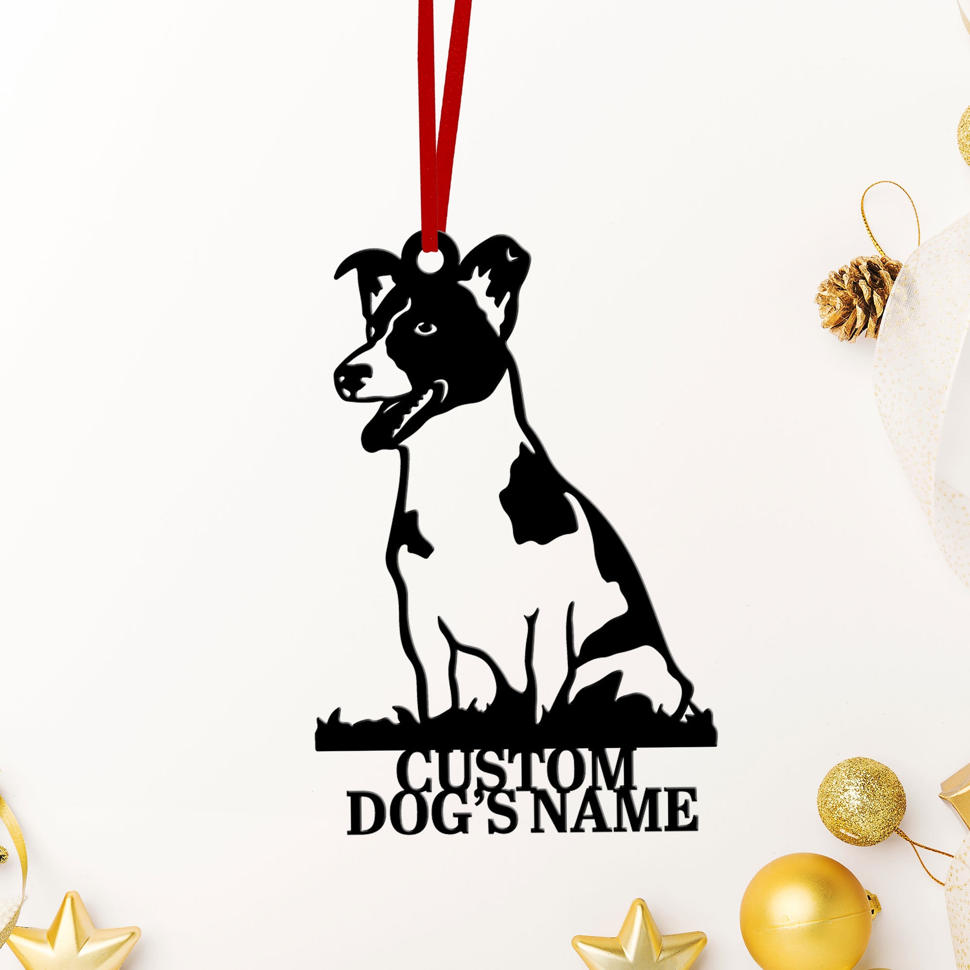 Personalized Jack Russell Ornament Metal Jack Russell Dog Etsy