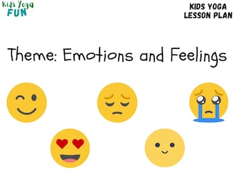 Piano di lezione di yoga per bambini - Emozioni e sentimenti