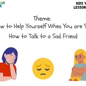 Kids Yoga Lesson Plan - The Feeling of Sadness