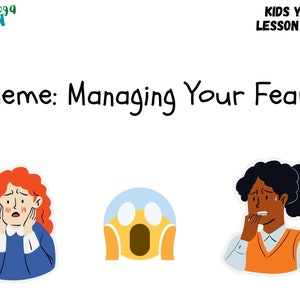 Kids Yoga Lesson Plan - Managing Your Fears