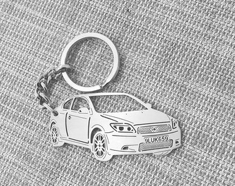 birthday gift for boyfriends car keychain  with Personalized Name, Gift for Him, Custom keychain , Scion TC 2007