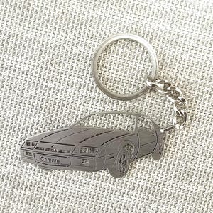Llavero de coche para regalo de Navidad con nombre personalizado, regalo para él, llavero de fan personalizado, Chevrolet Camaro 1983 Berlinetta
