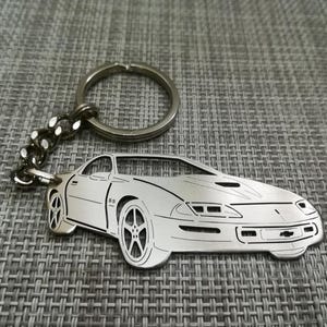 Llavero de coche para regalo de Navidad con nombre personalizado, regalo para él, llavero de fan personalizado, Chevrolet Camaro 1996 Z28 SS