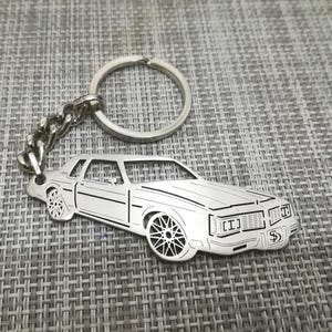 birthday gift Custom  Car Keychain with Personalized Name, Gift for Him, Personalized Fan Key Ring ,1984 Oldsmobile Delta 88
