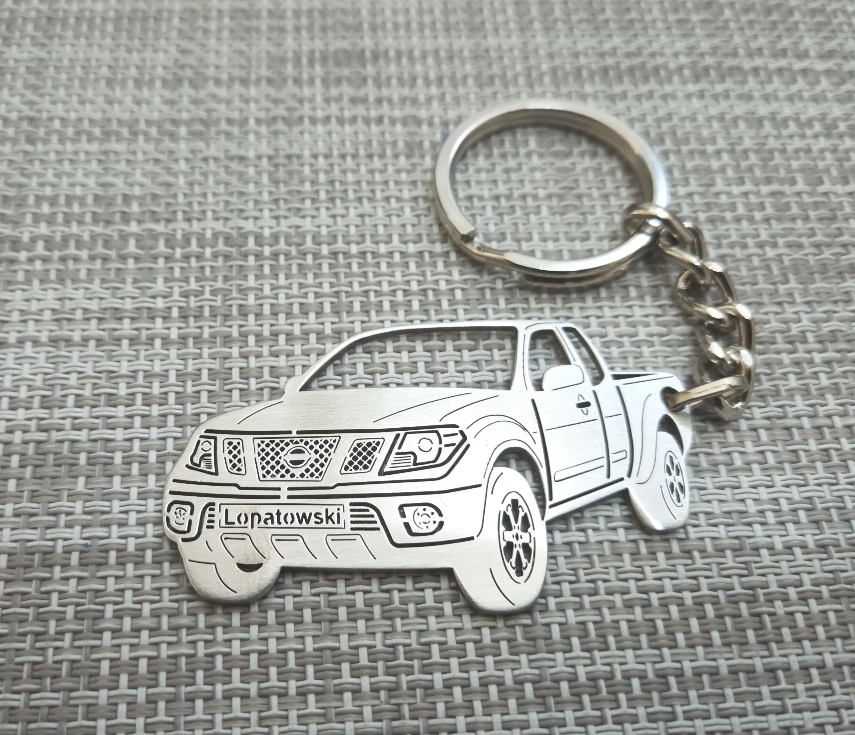 Ontto Custodia Portachiavi Per Nissan - ABS E Silicone, Colore Nero, Protezione Antiurto Per Maxima, Altima, Sentra, Murano, Juke