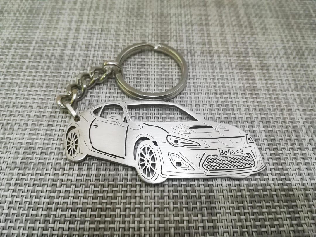 Birthday Gift Custom Car Keychain With Personalized Name, Gift for Him ...